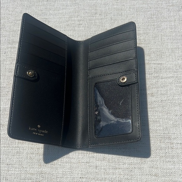 Kate Spade Classic Black Clutch - Picture 4 of 6